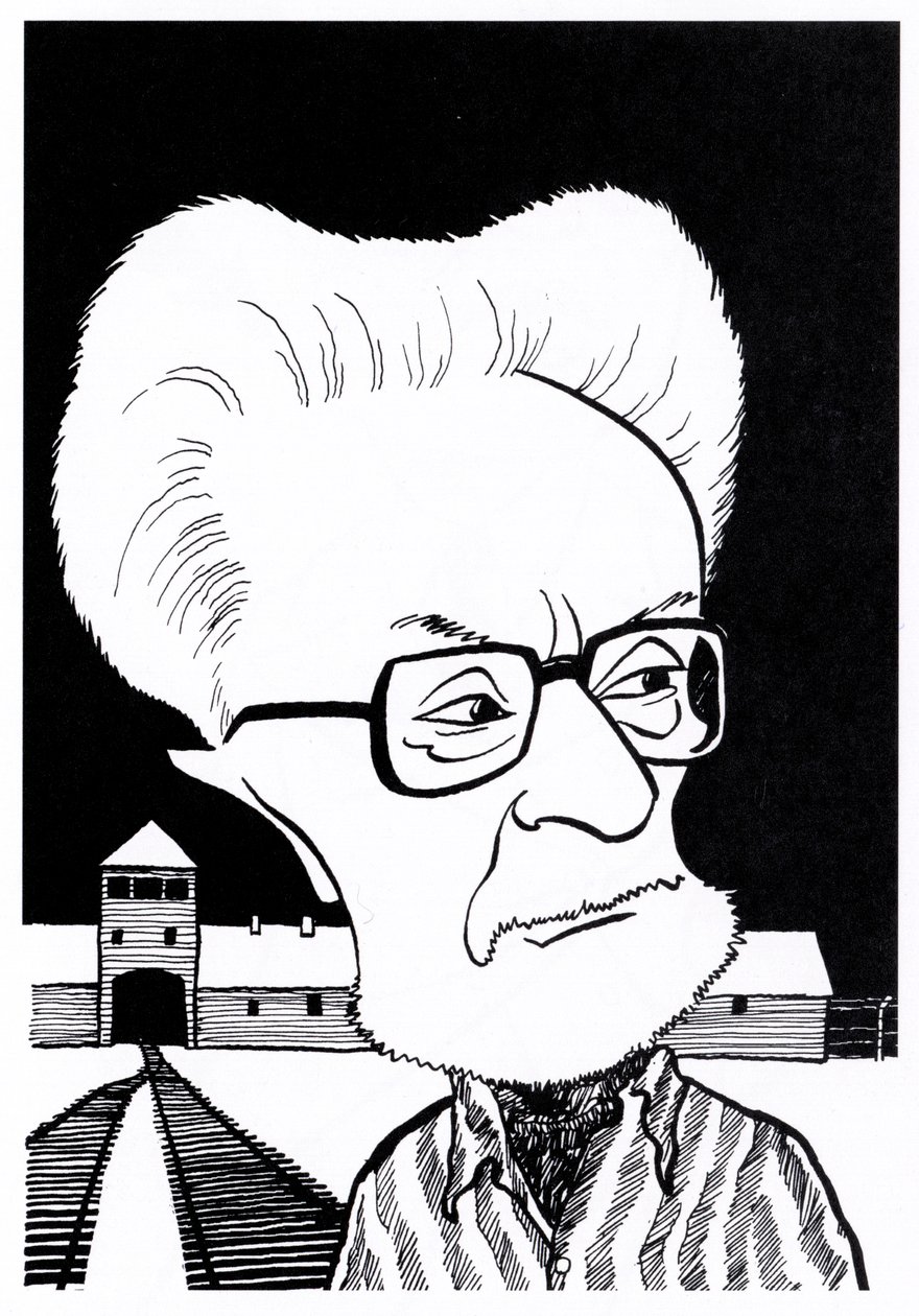 Primo Levi, karikatyyrit tekijältä John Minnion