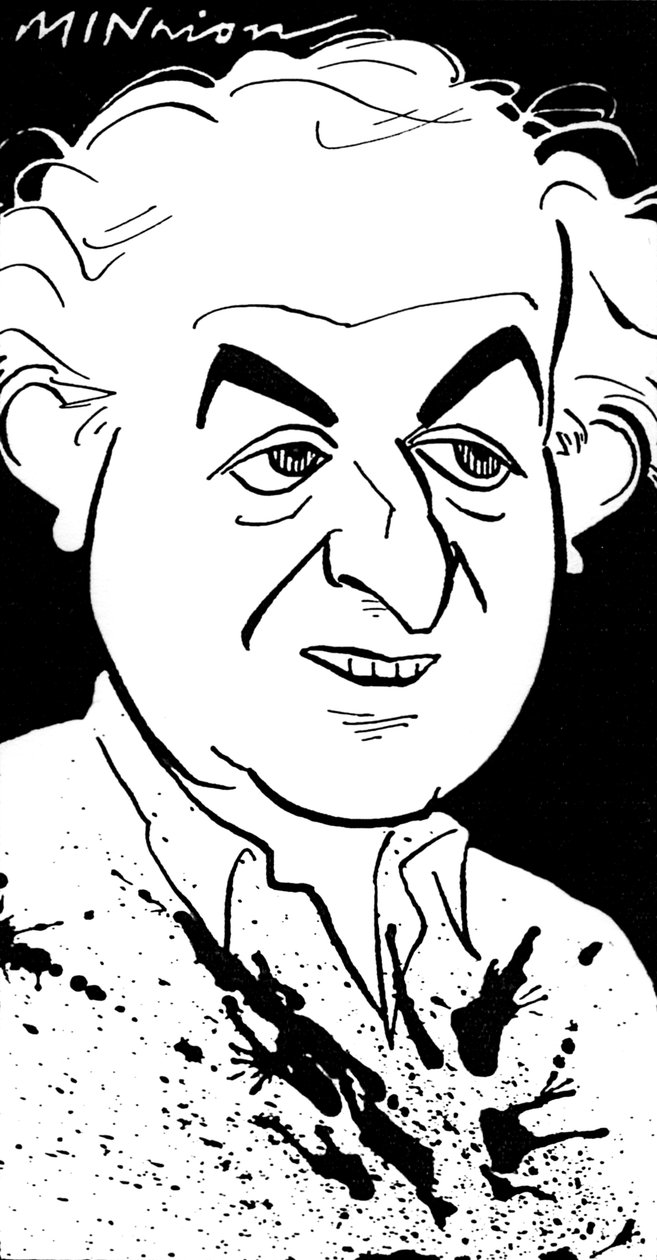 Ralph Steadman, karikatyyri, John Minnion tekijältä John Minnion