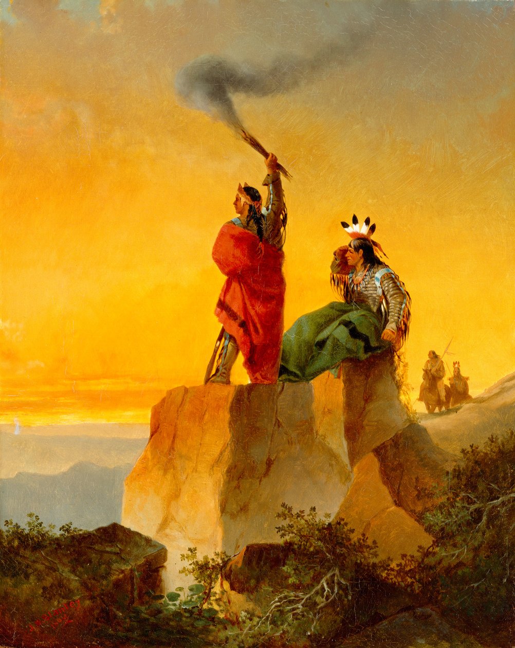 Indian Telegraph, 1860 tekijältä John Mix Stanley