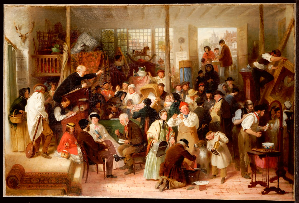 Huutokauppa, 1863 tekijältä John Morgan