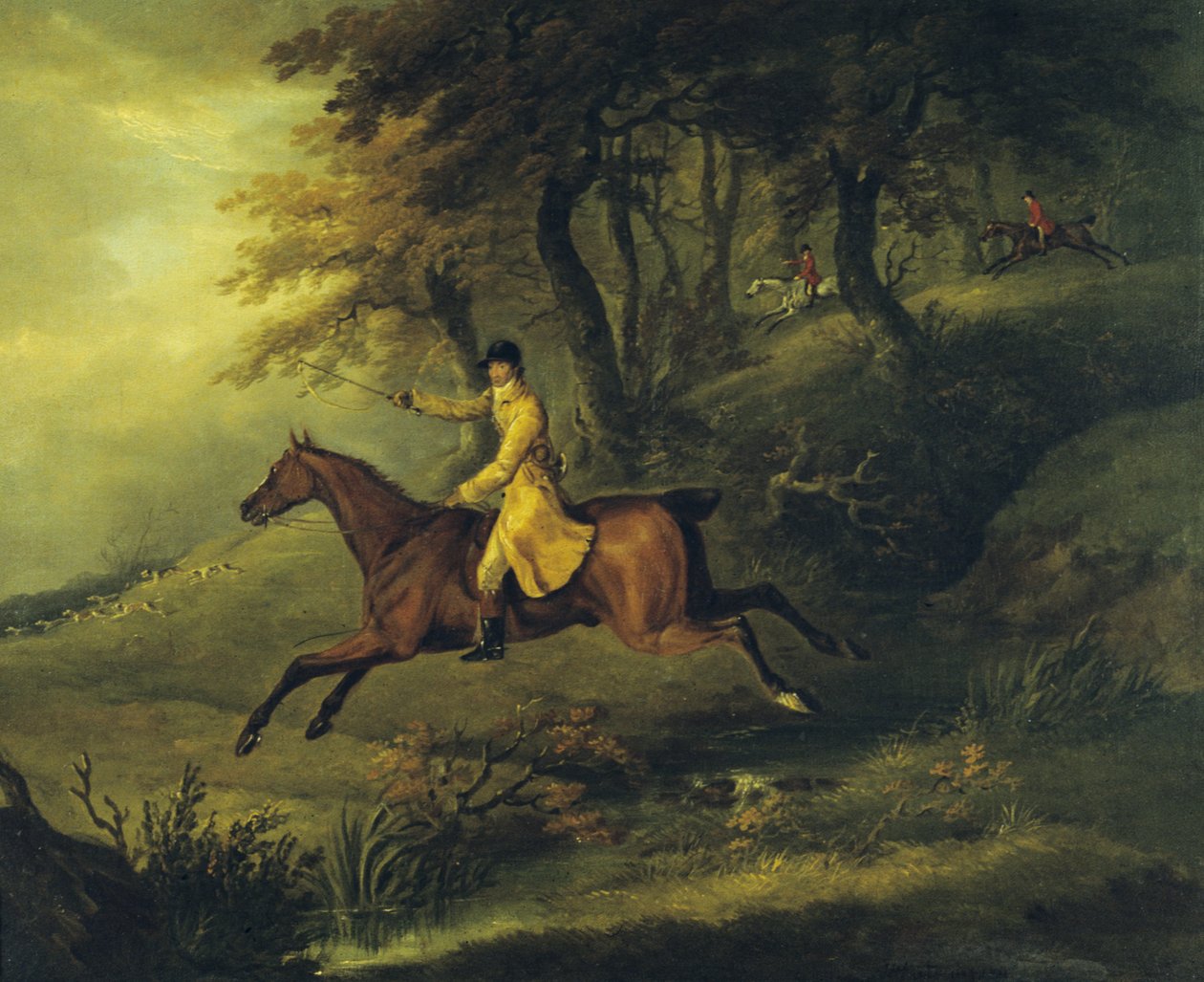 Thomas Oldaker, Berkeleyn metsästäjä Hunter "Magic" Breaking -kannessa tekijältä John Nott Sartorius