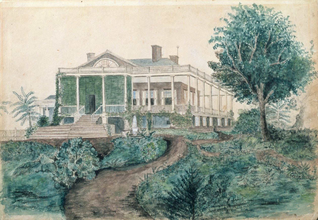 Inman Homestead (wc paperille) tekijältä John OBrian Inman
