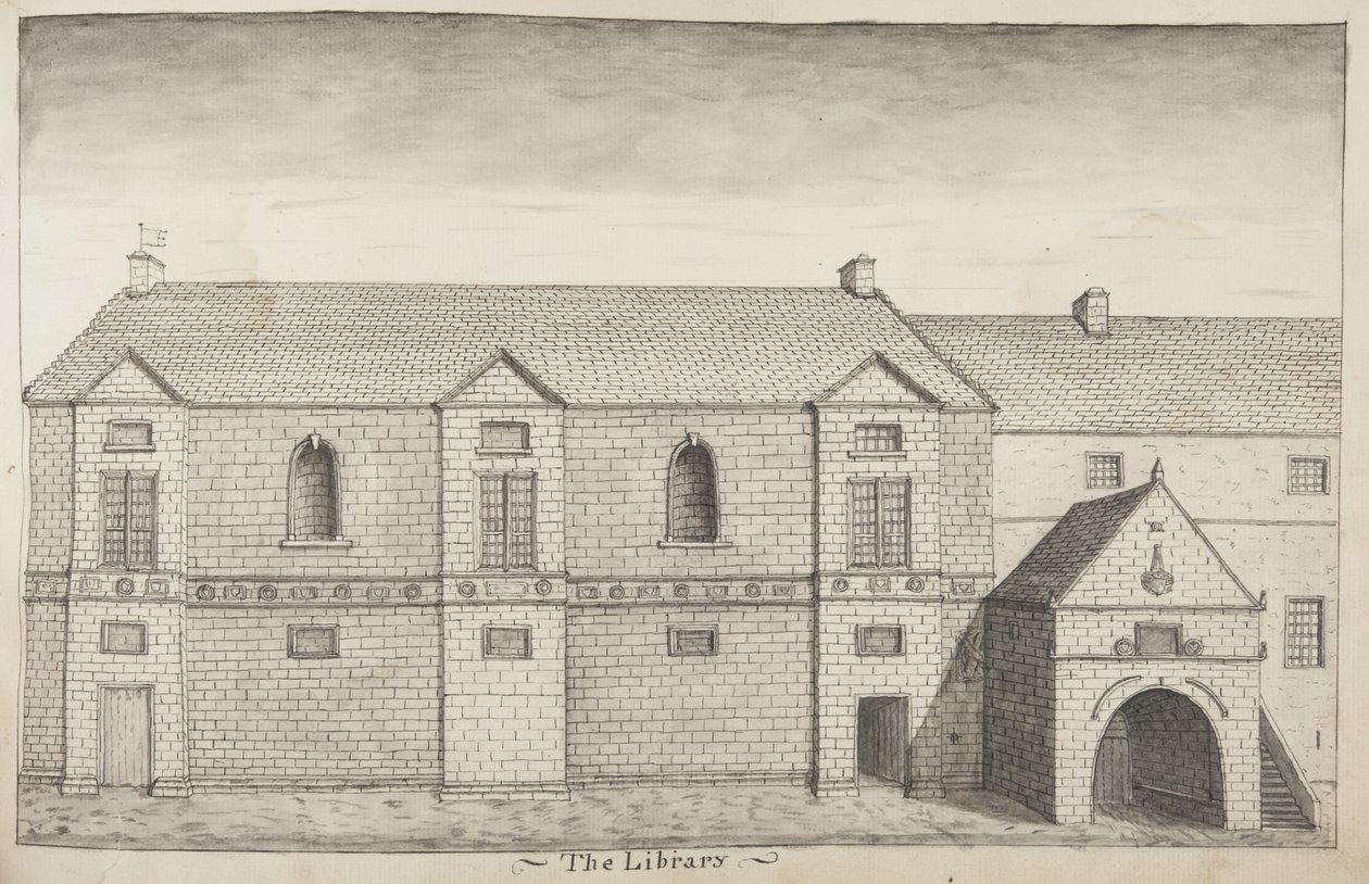St Andrews Delineated - kirjasto (kynä ja pese paperille) tekijältä John Oliphant