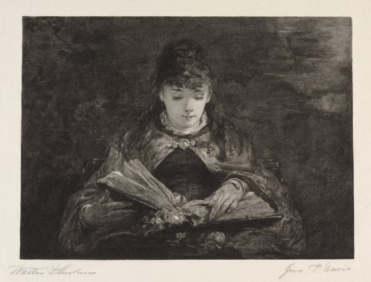 Vanhojen runoilijoiden joukossa, 1887. tekijältä John Parker Davis