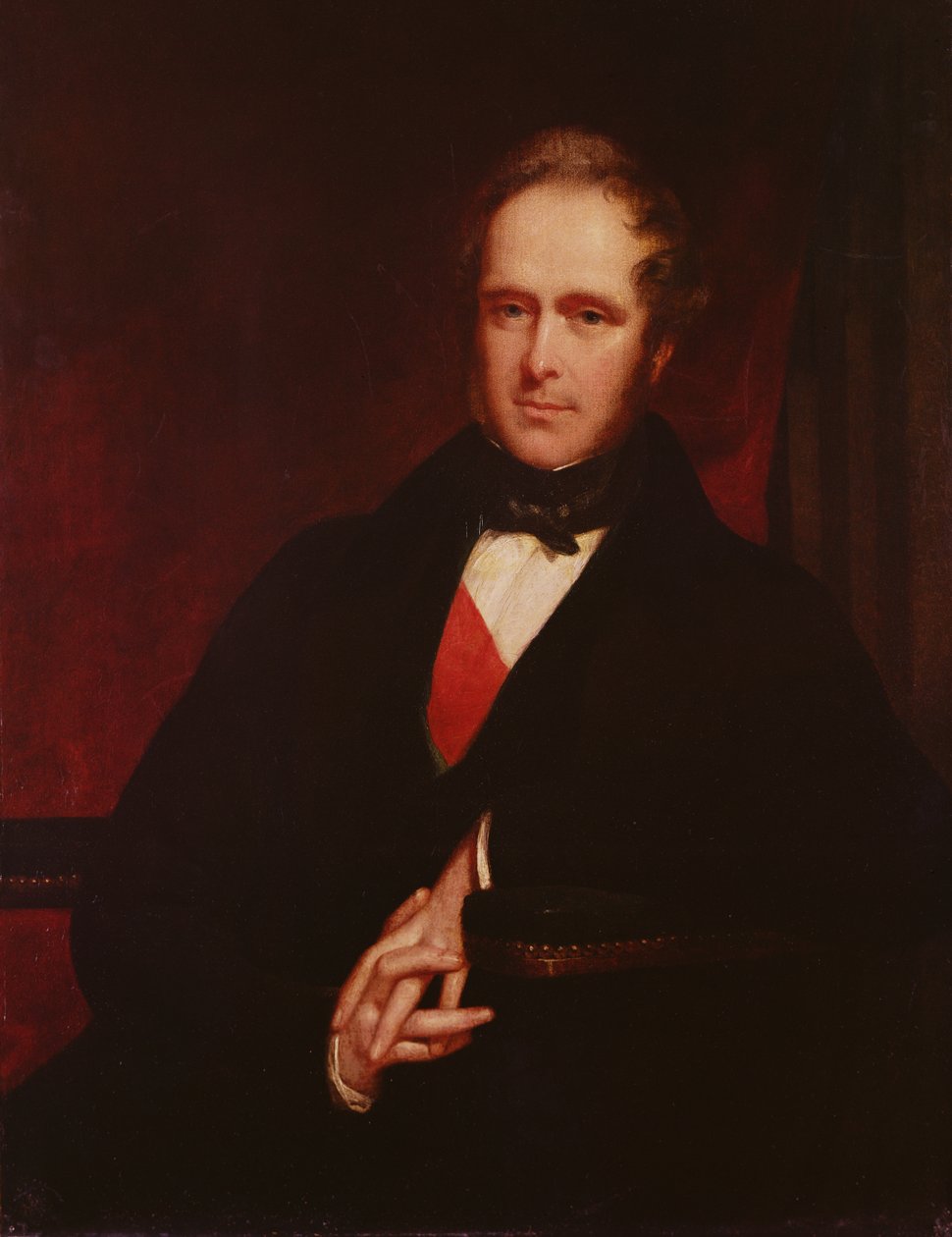 Henry John Templen muotokuva, 1844-45 tekijältä John Partridge