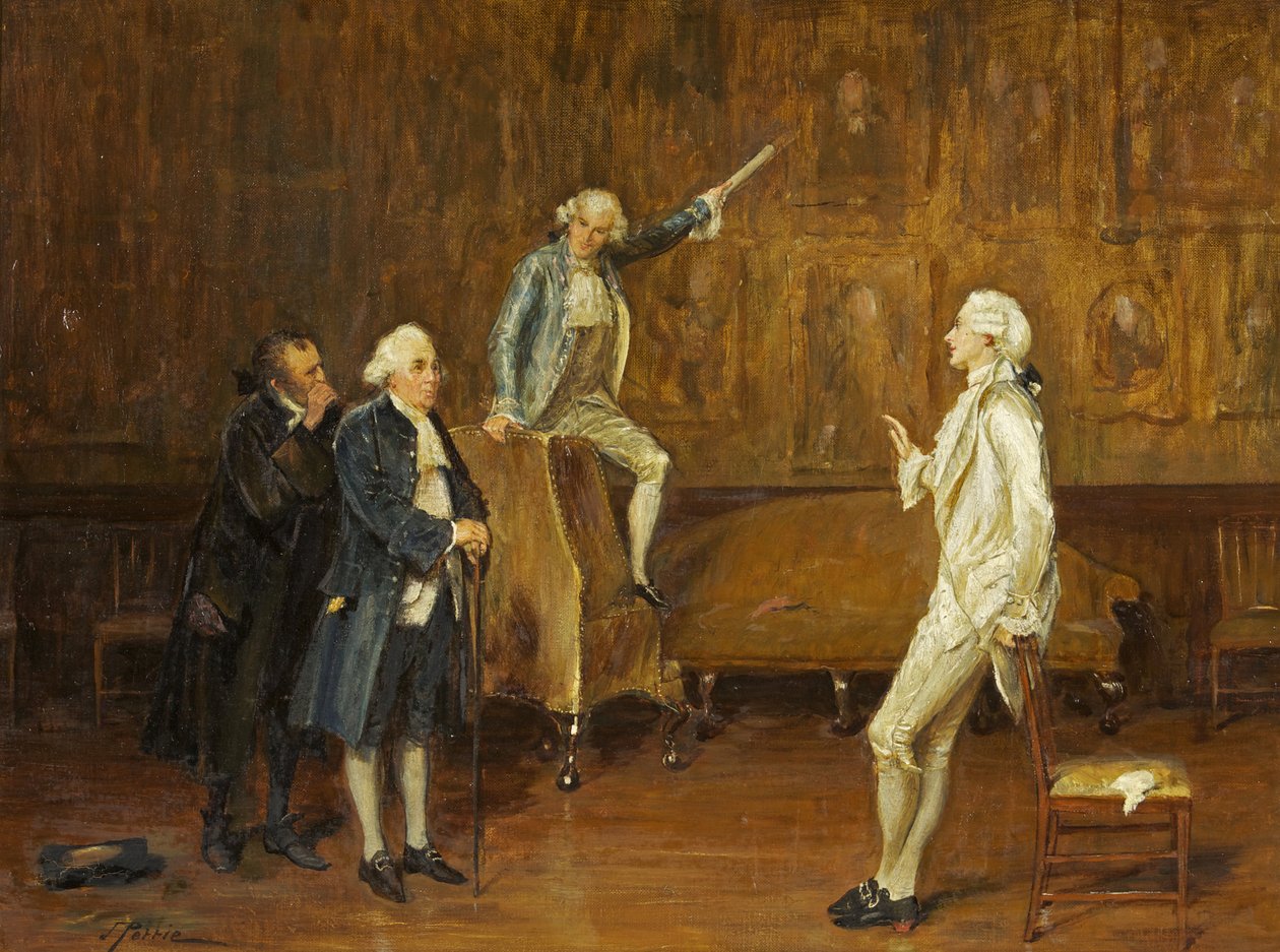 Charles Surface myy esi-isänsä tekijältä John Pettie