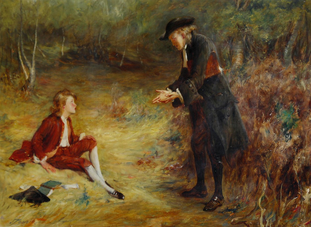 John Pettie - Saarnan pitäminen tienvarressa tekijältä John Pettie