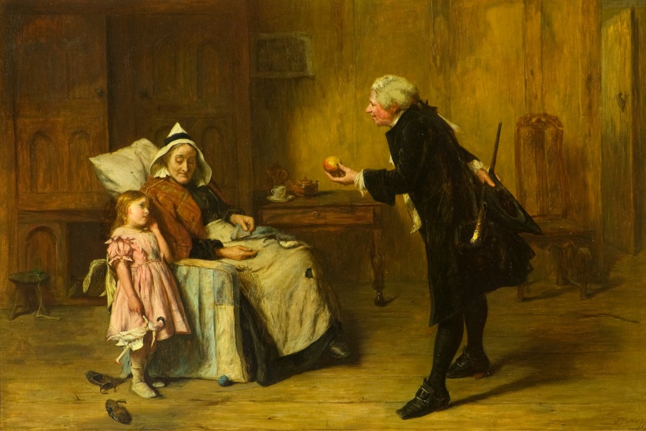 Lääkärin käynti tekijältä John Pettie