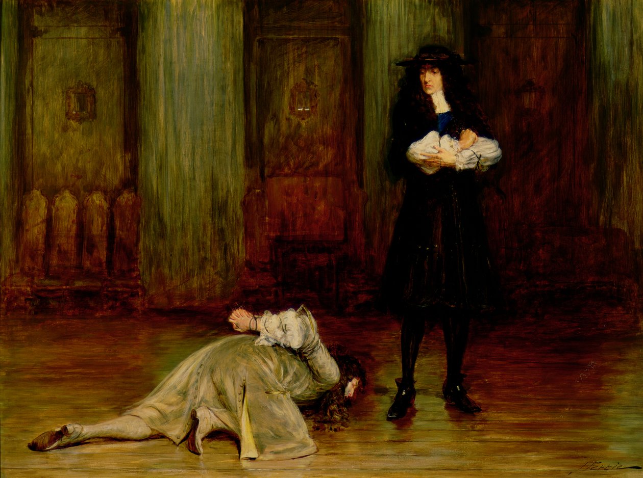 Huonekalut ja erilaiset esineet 1100- ja 1300-luvuilta tekijältä John Pettie