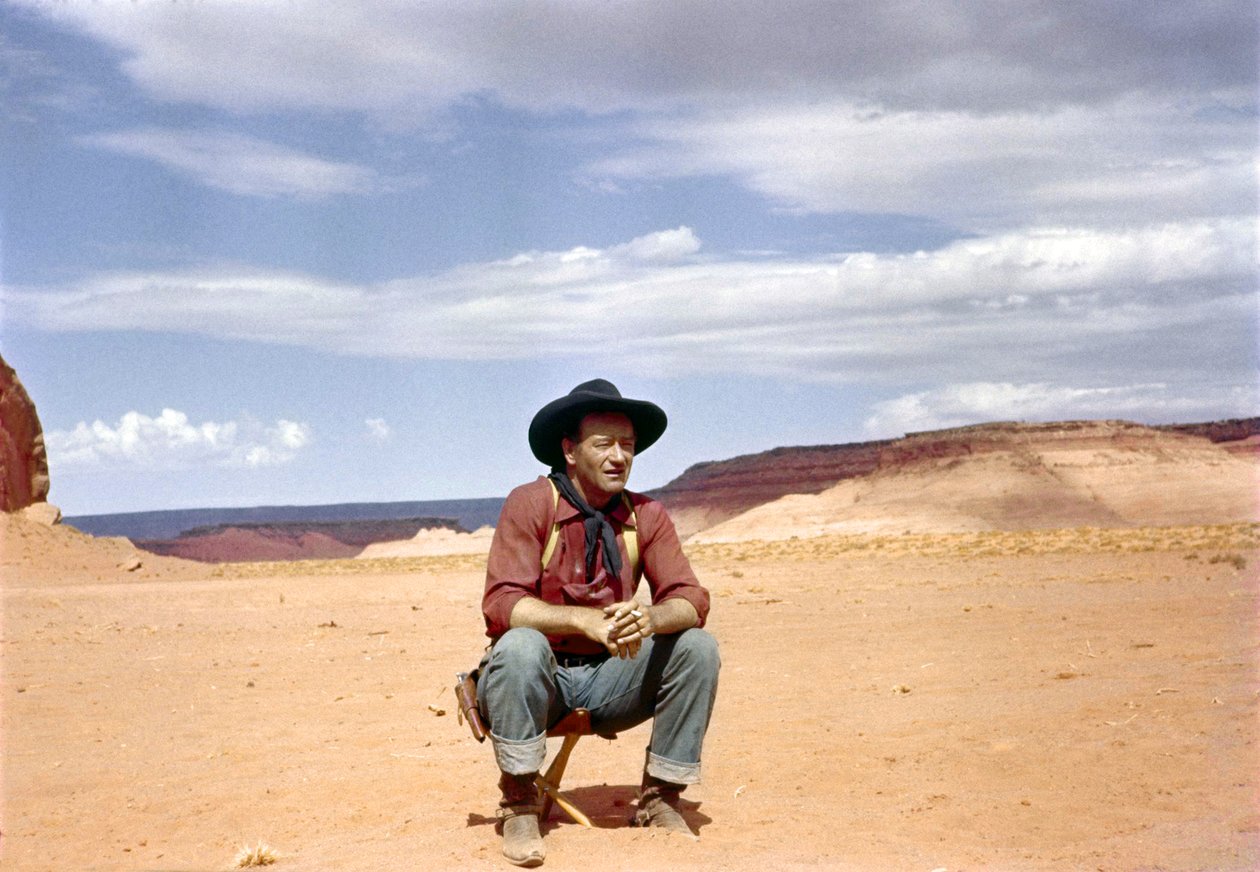 Kuvauspaikalla, John Wayne. tekijältä John Ralph *DO NOT USE * Hamilton