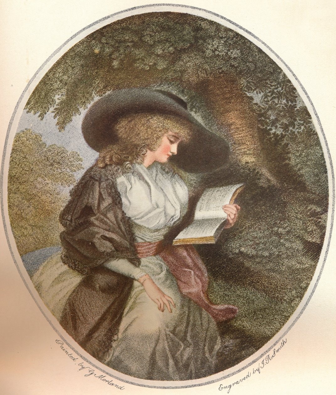 Delia maalla, 1788, 1902 tekijältä John Raphael Smith