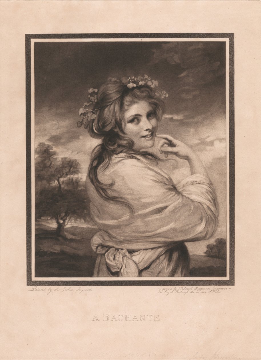 Emma Hart bakkanttina tekijältä John Raphael Smith
