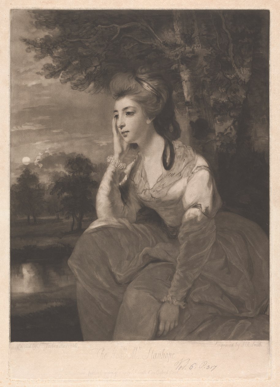 Arvoisa rouva Stanhope tekijältä John Raphael Smith