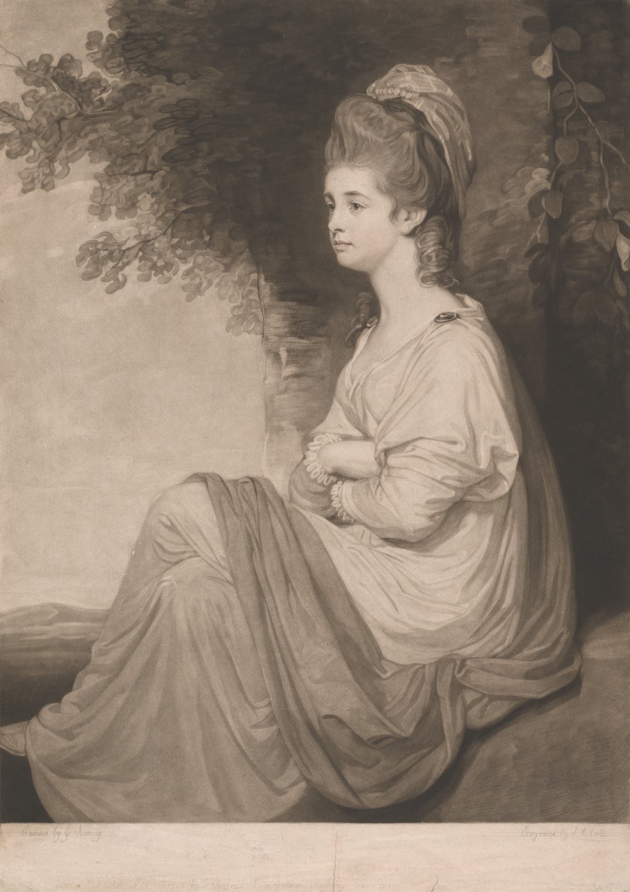 Louisa, Lady Stormont tekijältä John Raphael Smith