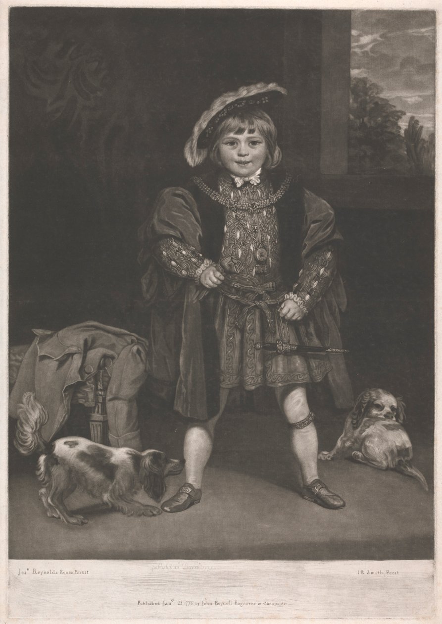Master Crewe hahmona "Henry VIII" tekijältä John Raphael Smith