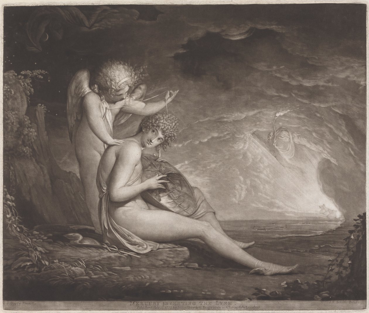Mercury keksi lyyran tekijältä John Raphael Smith