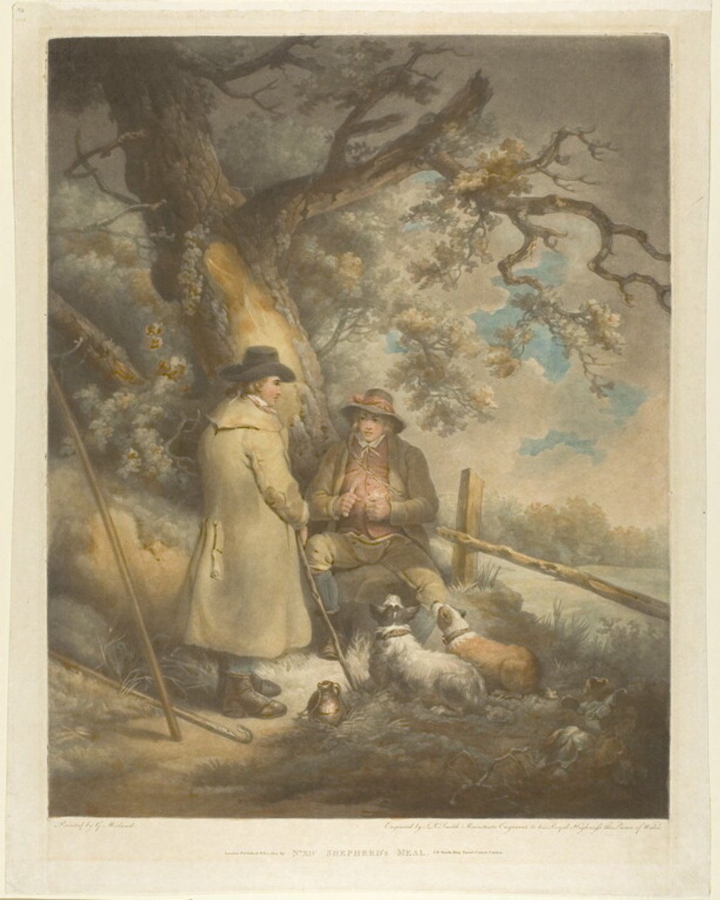 Paimenen ateria tekijältä John Raphael Smith