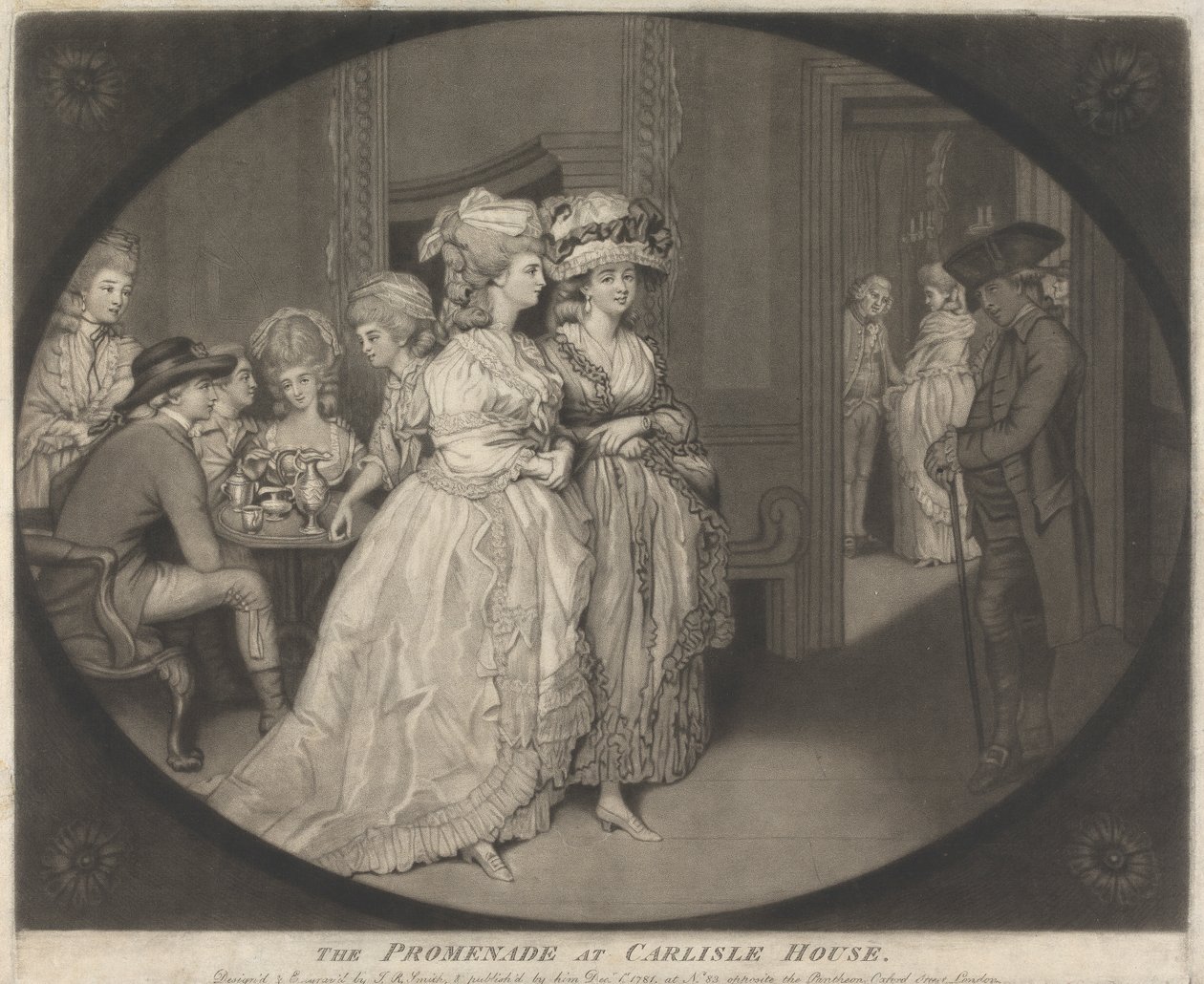 Promenade Carlisle Housessa tekijältä John Raphael Smith