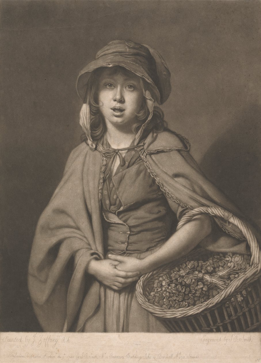 Vesikrassi tyttö tekijältä John Raphael Smith