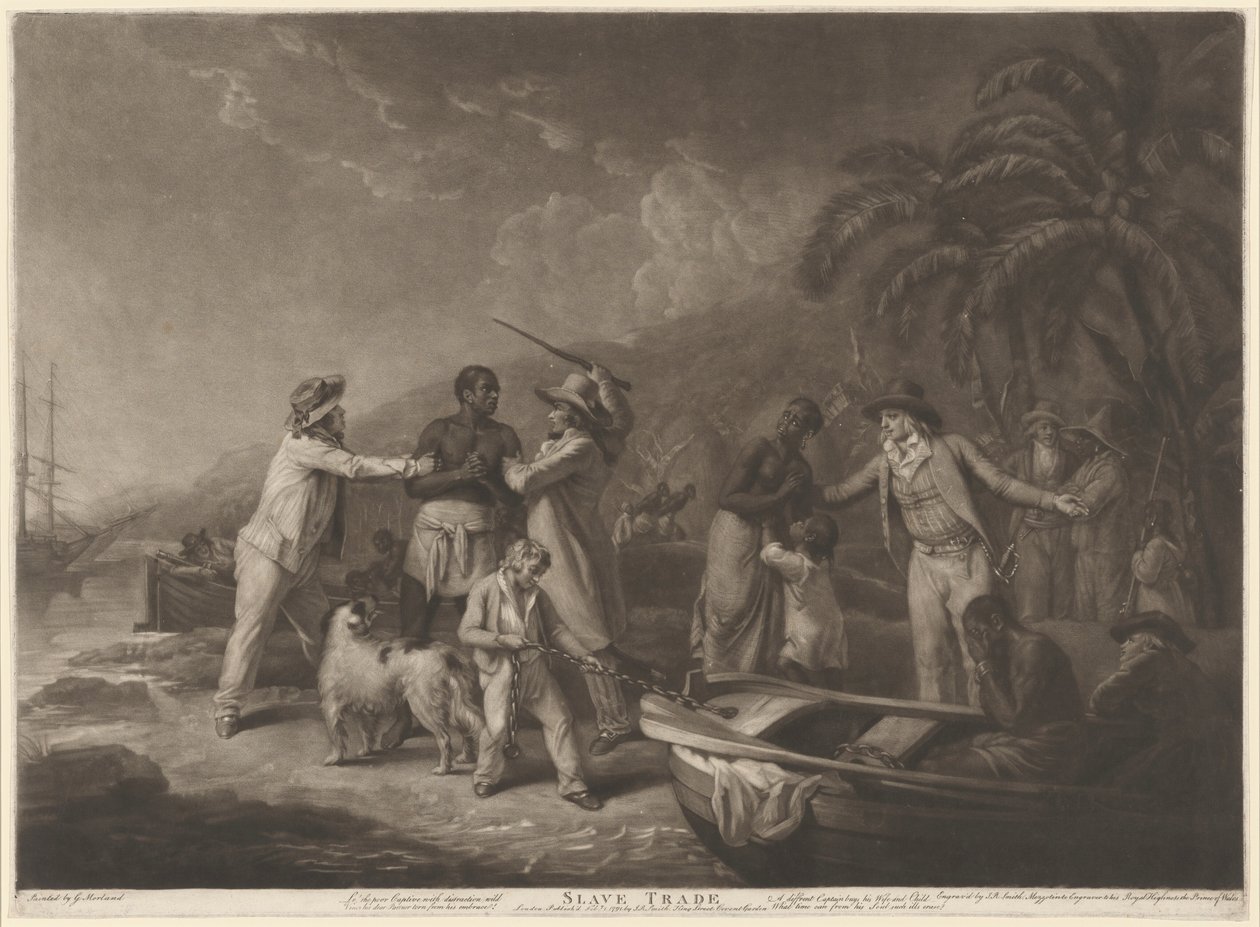 Orjakauppa tekijältä John Raphael Smith after George Morland