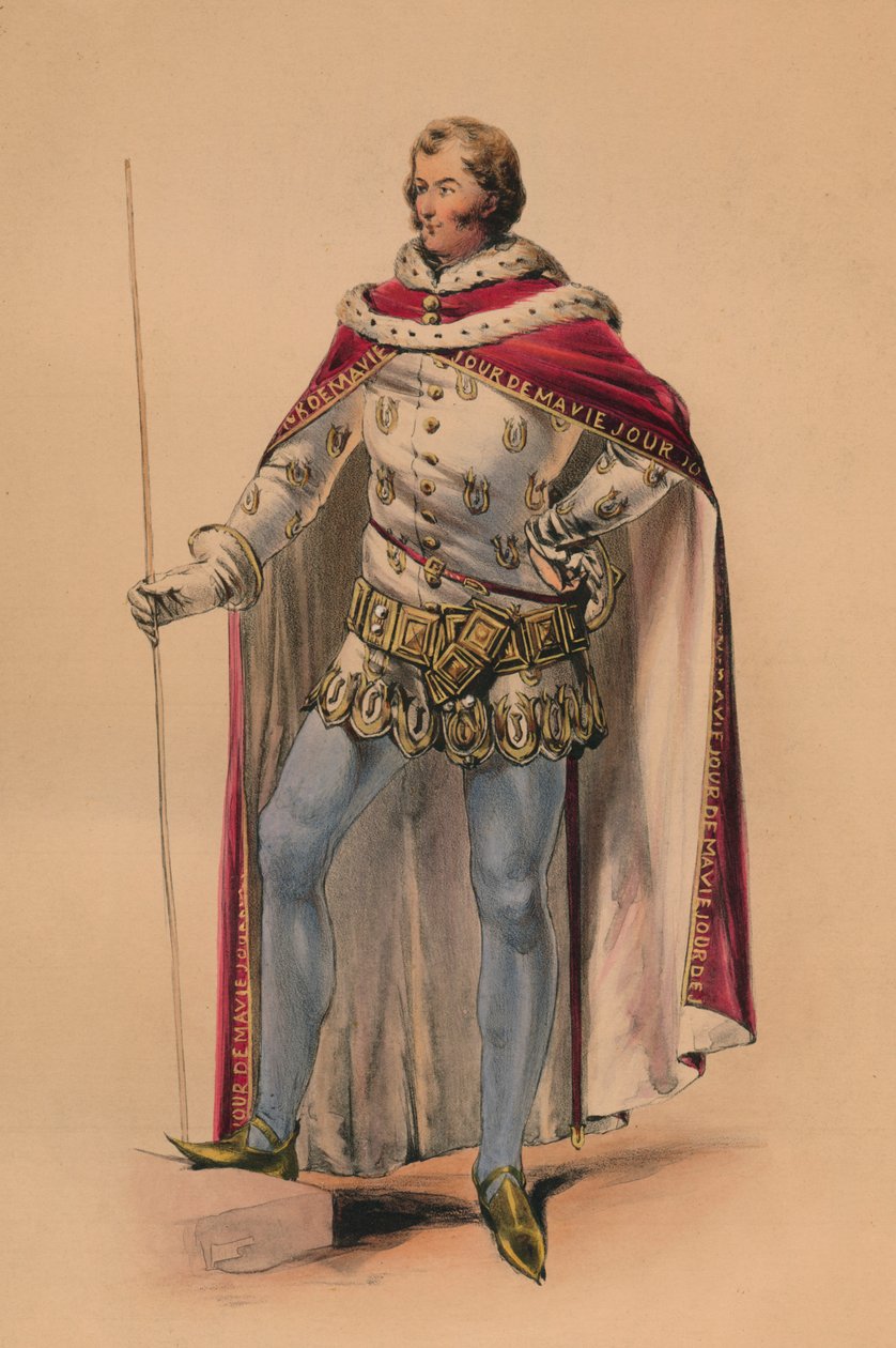 Vieras kuningatar Victorias Bal Costumén asussa 12. toukokuuta 1842 1843. tekijältä John Richard Coke Smyth