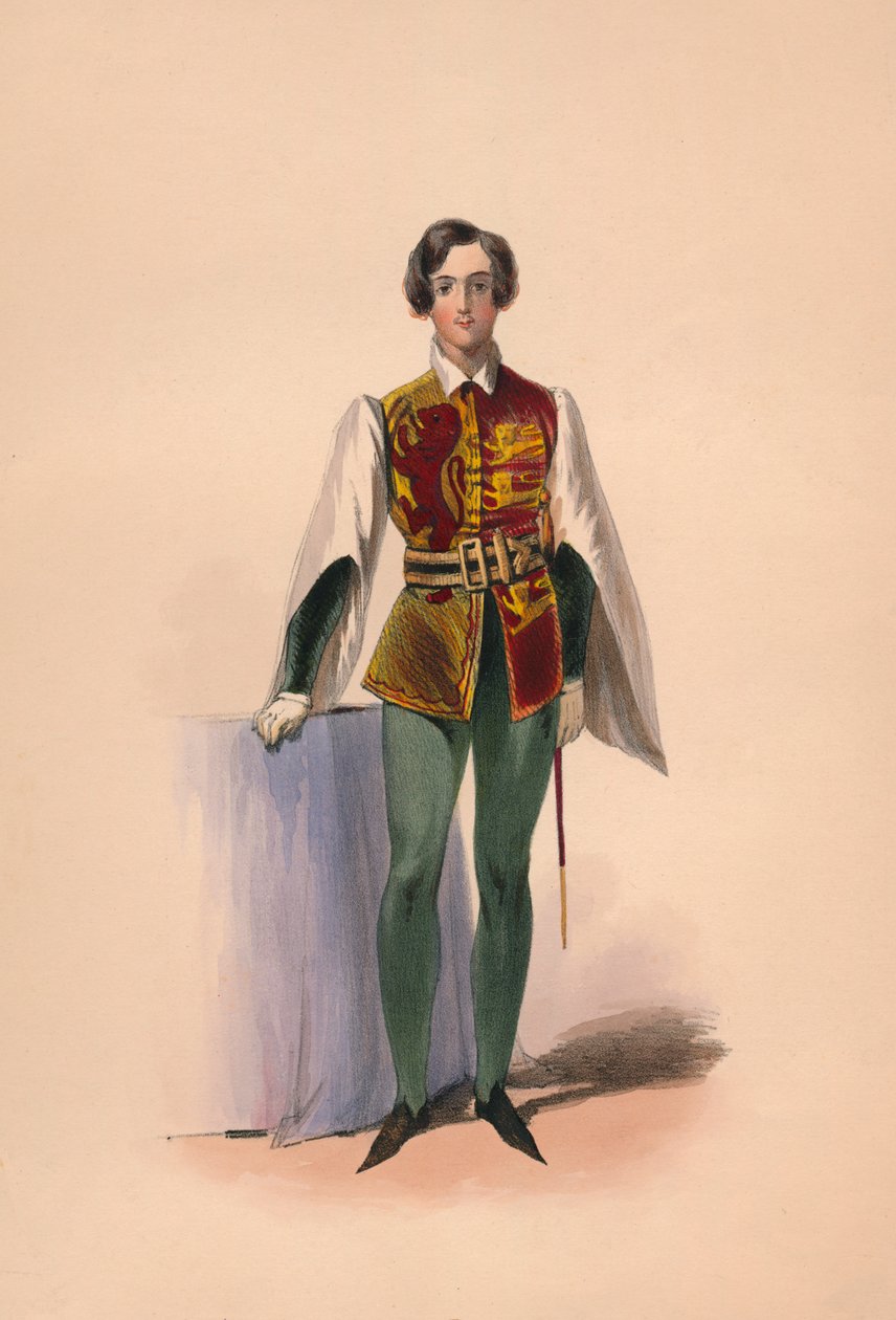 Vieras kuningatar Victorias Bal Costumén asussa 12. toukokuuta 1842 1843. tekijältä John Richard Coke Smyth