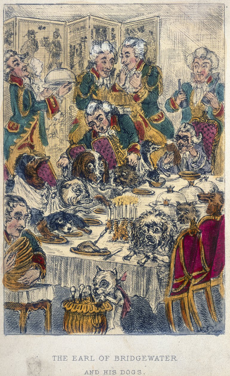 Earl of Bridgewater (värillinen kaiverrus) tekijältä John Richard Green