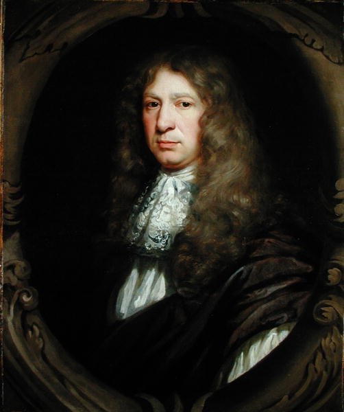 Sir John Streynsham Masterin (1604-1723) muotokuva (öljy kankaalle) tekijältä John Riley