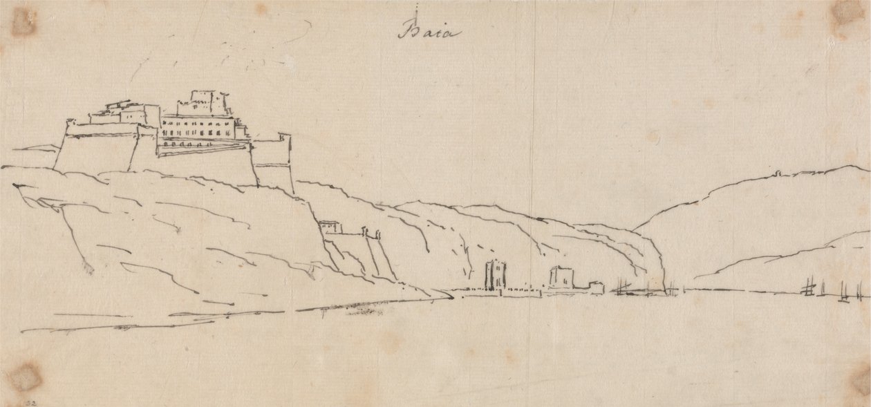 Baia, Italia tekijältä John Robert Cozens