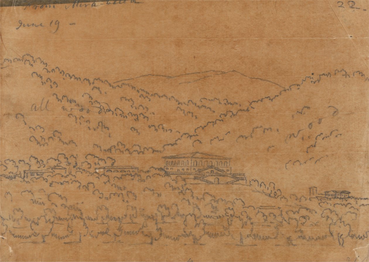 Mirabellasta, 19. kesäkuuta tekijältä John Robert Cozens