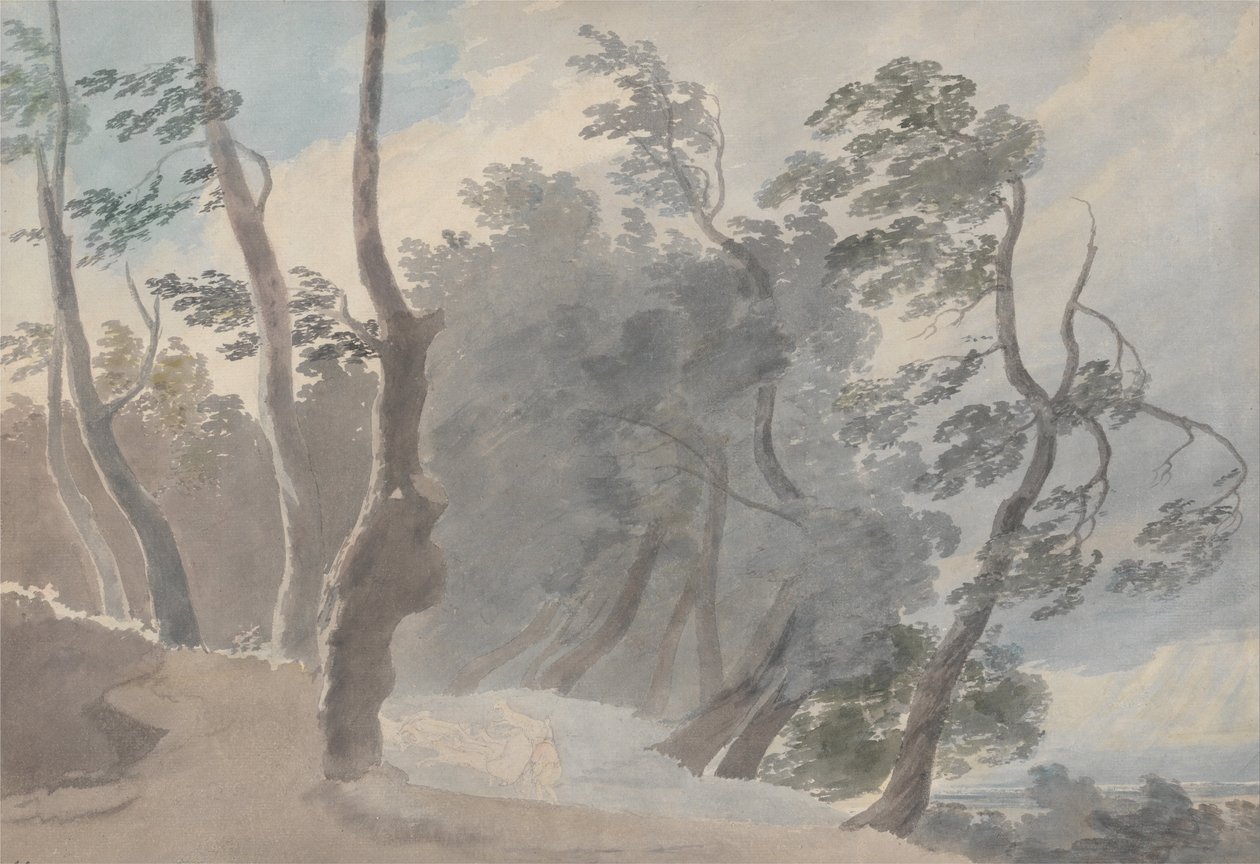 Galleria di Sopra, Albano tekijältä John Robert Cozens