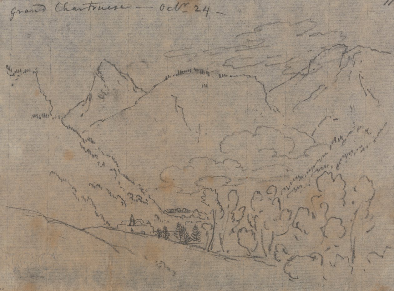 Grand Chartreuse, 24. lokakuuta tekijältä John Robert Cozens