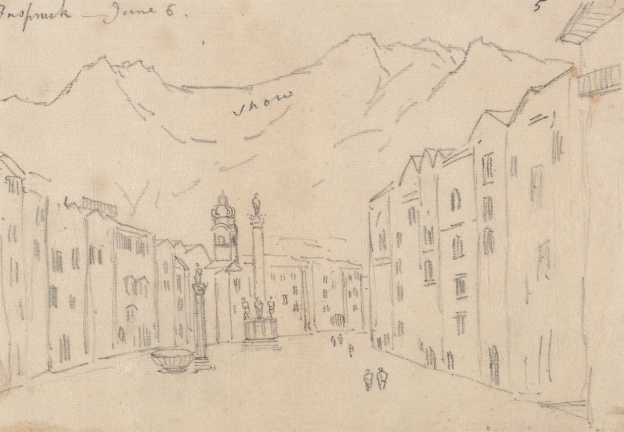 Innsbruck, 6. kesäkuuta tekijältä John Robert Cozens