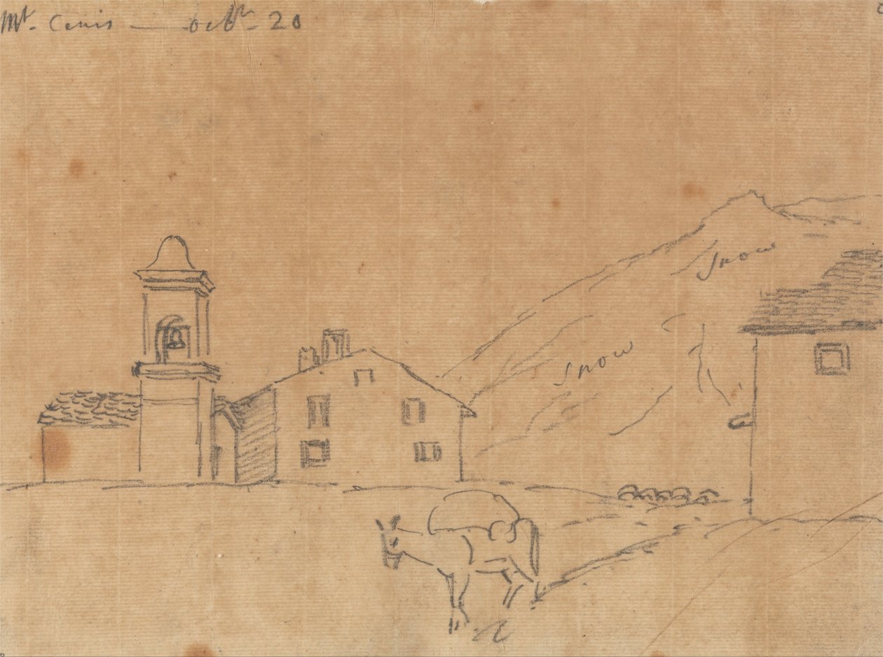 Mont Cenis, 20. lokakuuta tekijältä John Robert Cozens