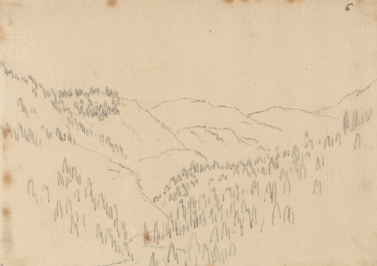 Lähellä Innsbruckia tekijältä John Robert Cozens