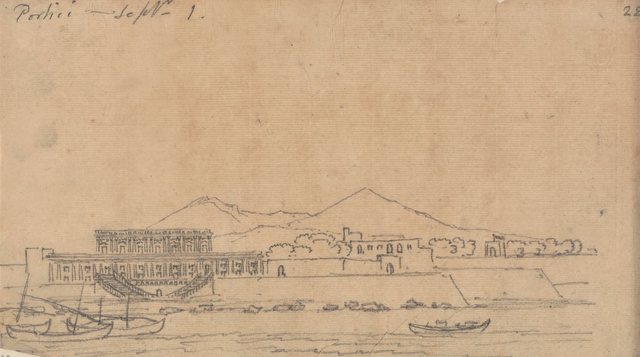 Portici, 1. syyskuuta tekijältä John Robert Cozens