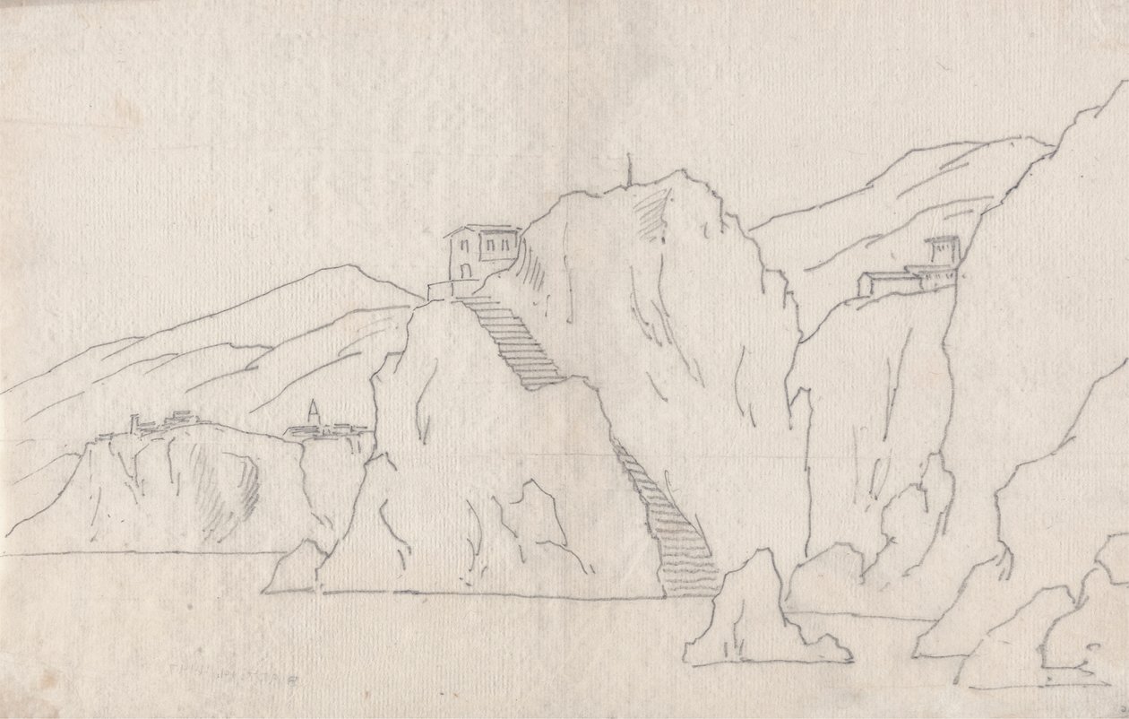 Rock Coastline tekijältä John Robert Cozens