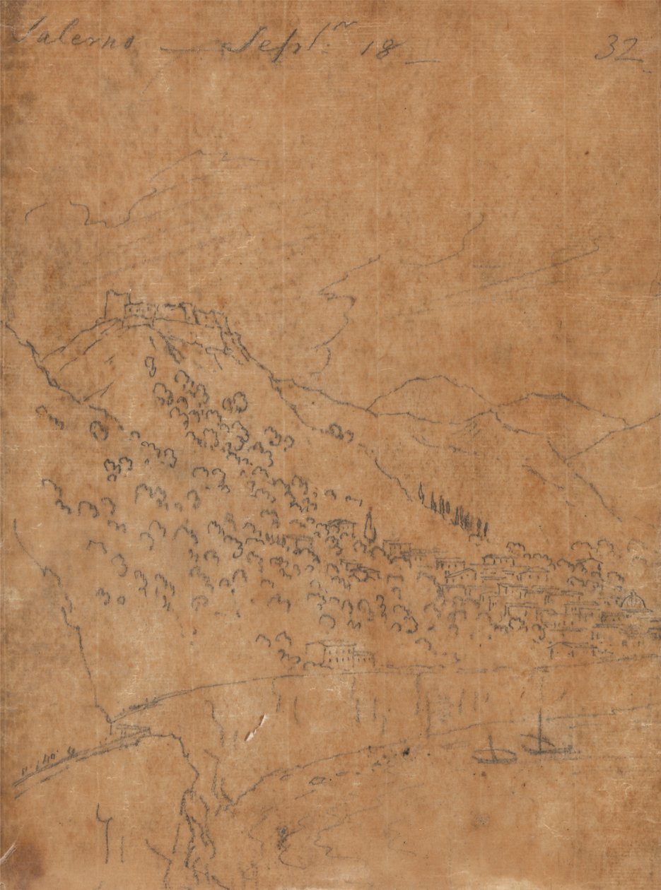 Salerno, 18. syyskuuta tekijältä John Robert Cozens