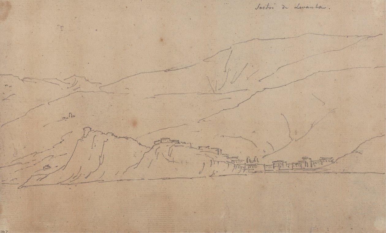Sestri di Levante tekijältä John Robert Cozens