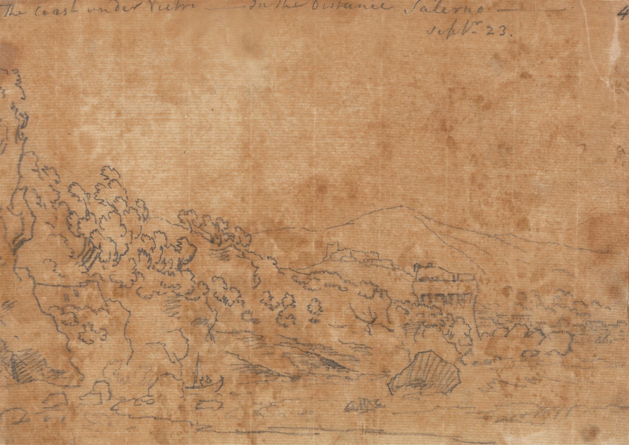 Rannikko Vietrin alla tekijältä John Robert Cozens