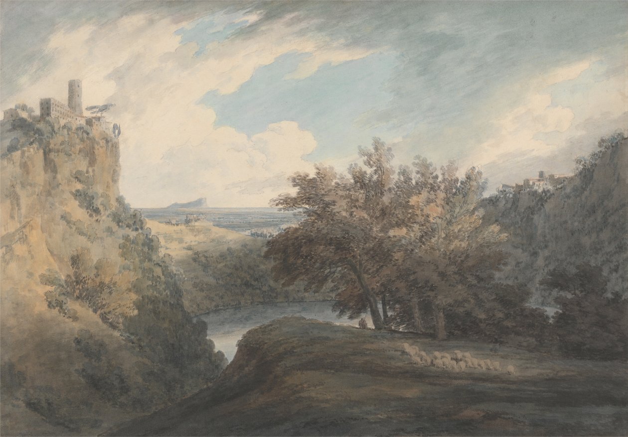 Nemi-järvi tekijältä John Robert Cozens