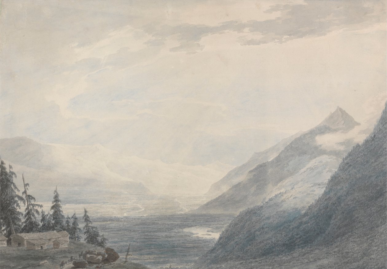 Pays de Valais tekijältä John Robert Cozens