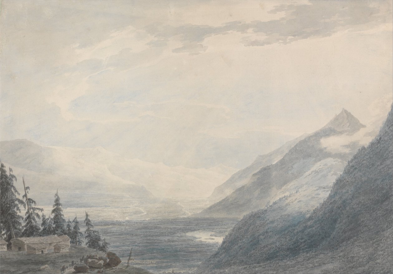 Pays de Valais tekijältä John Robert Cozens