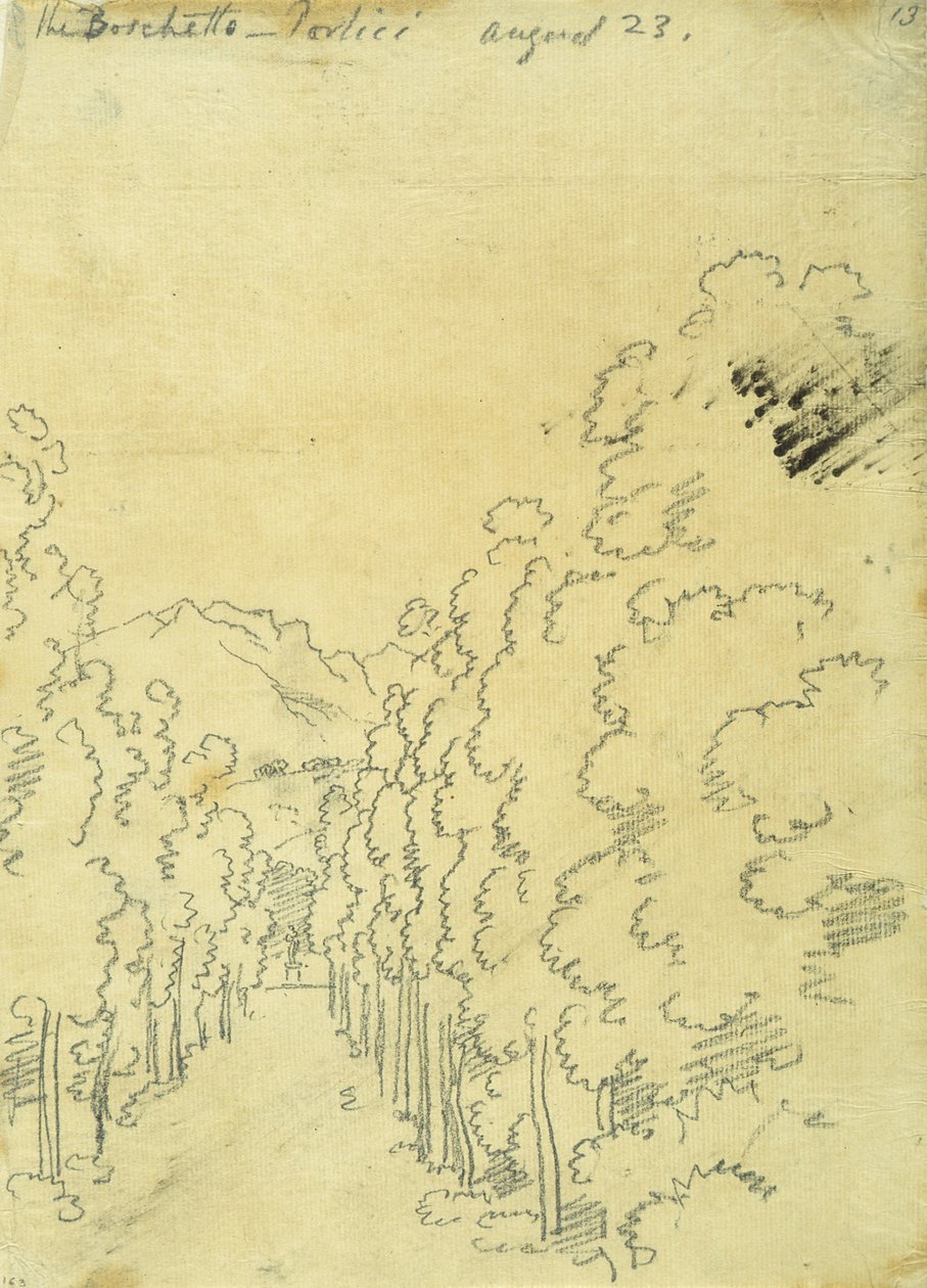 Woodland, jäljitysalbumista tekijältä John Robert Cozens