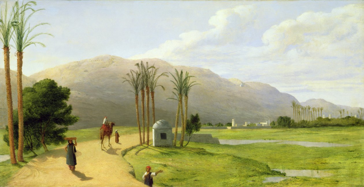 Asyut Niilillä, 1873 tekijältä John Rogers Herbert