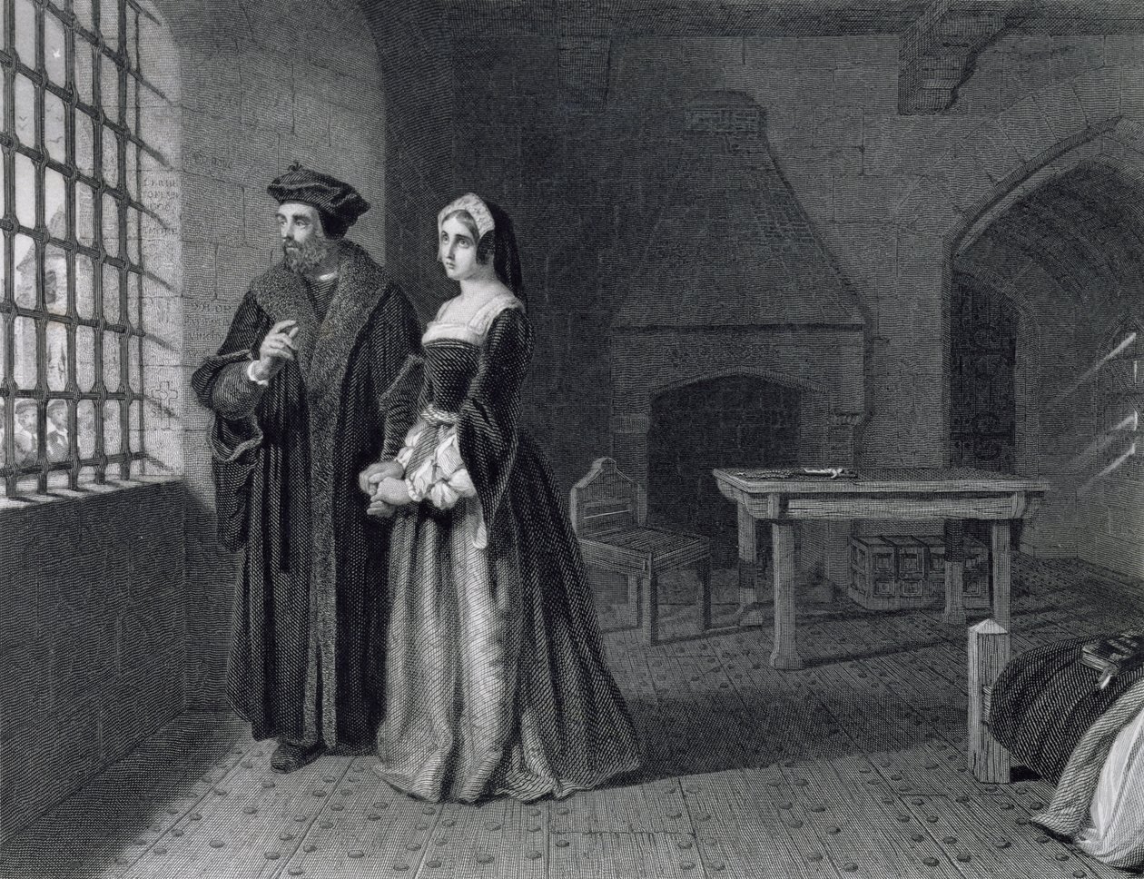 Sir Thomas More (1478-1535), kaiverrus Outrim tekijältä John Rogers Herbert