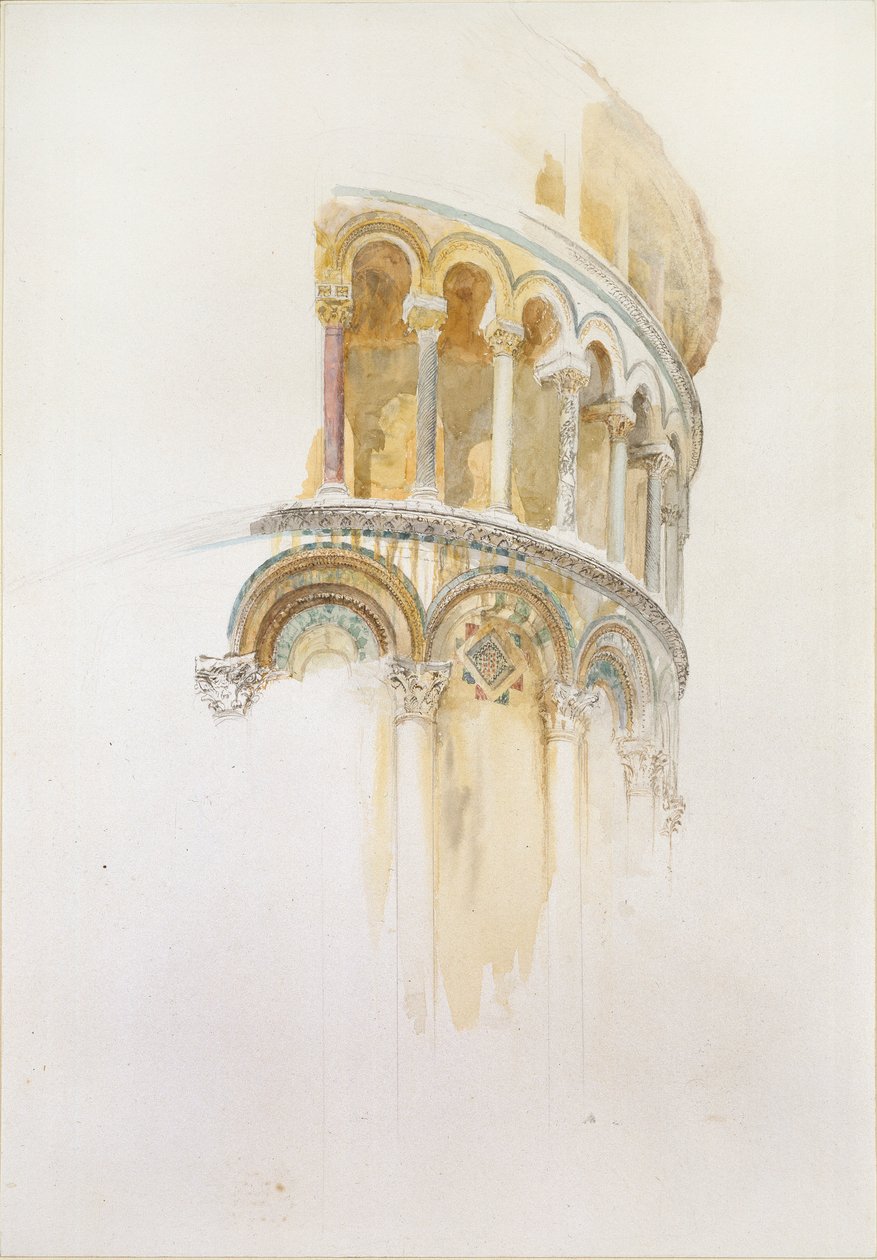 Duomon apsi, Pisa, 28. huhtikuuta 1872 tekijältä John Ruskin