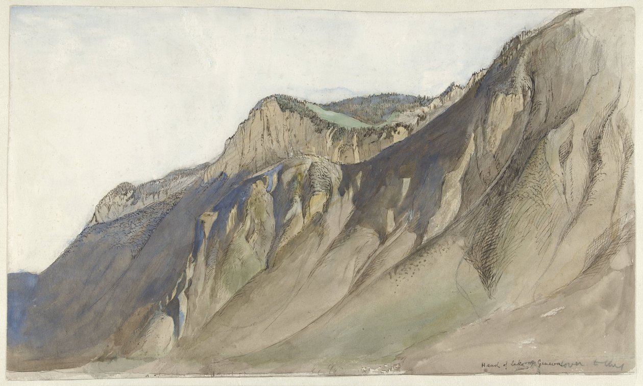 Ridge Genevejärvellä tekijältä John Ruskin