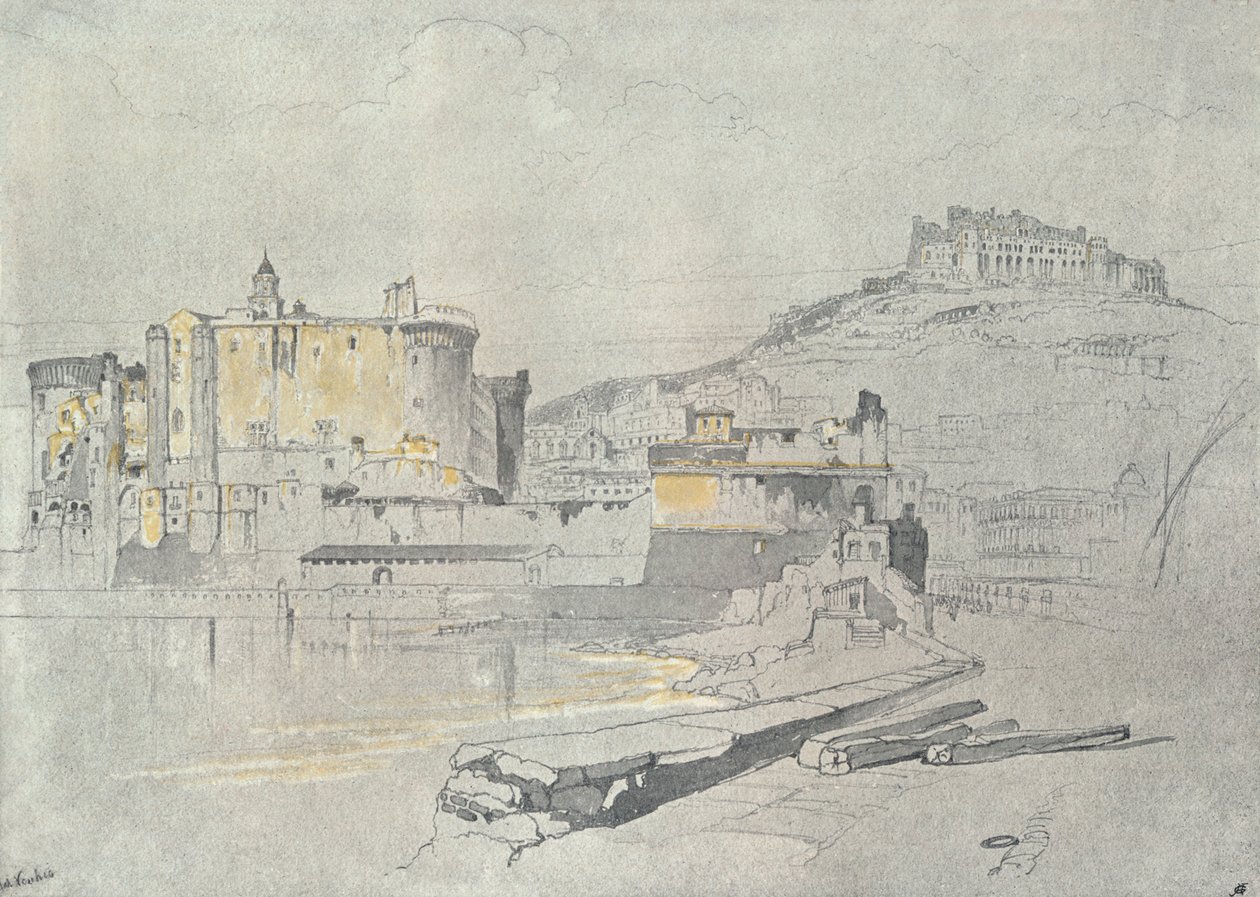 Vanha linna, c1839-1900, 1903 tekijältä John Ruskin
