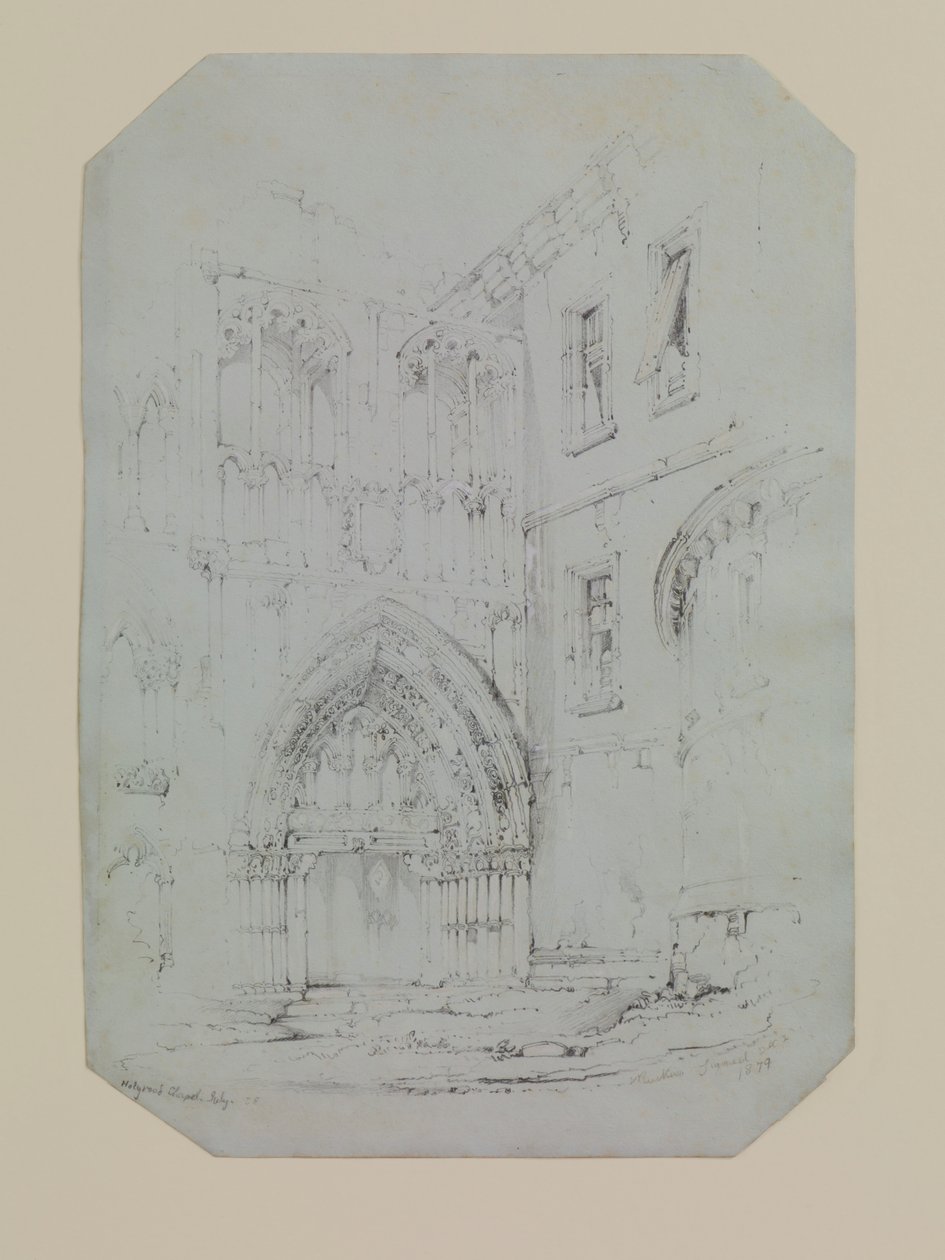 Holyrood kappeli tekijältä John Ruskin